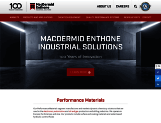 industrial.macdermid.com screenshot