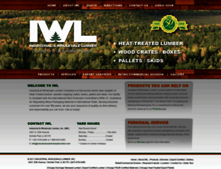 industrialandwholesalelumber.com screenshot
