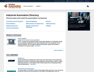 industrialautomationdirectory.com screenshot
