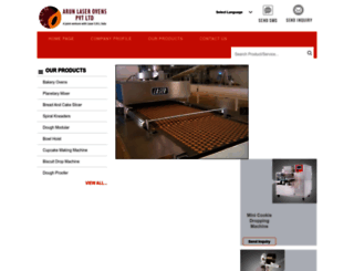 industrialbakeryequipments.com screenshot