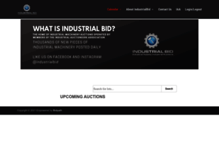 industrialbid.com screenshot