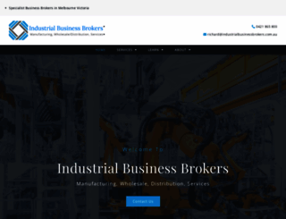 industrialbusinessbrokers.com.au screenshot