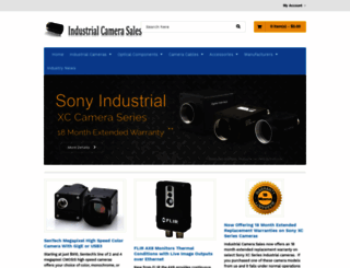 industrialcamerasales.com screenshot