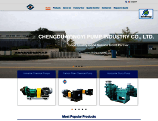 industrialchemicalpump.com screenshot