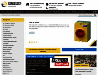 industrialcontroldirect.com screenshot