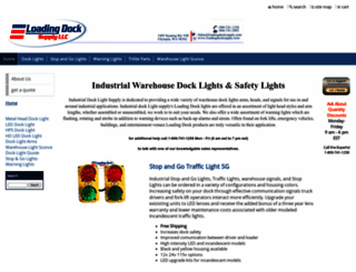 industrialdocklights.com screenshot