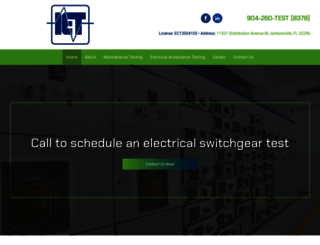 industrialelectrictesting.com screenshot