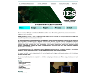 industrialelectronicservices.com screenshot
