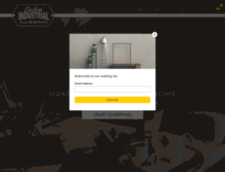 industrialfurniture.co.za screenshot
