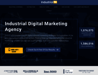 industrialfx.com screenshot
