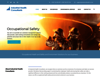 industrialhealth.co.ke screenshot