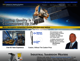 industrialheatingsystems.com screenshot