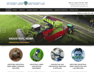 industrialhempequipment.com screenshot