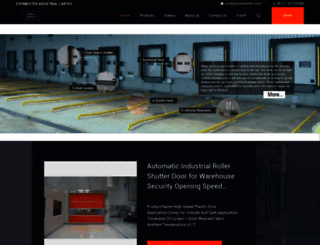 industrialhighspeeddoors.com screenshot