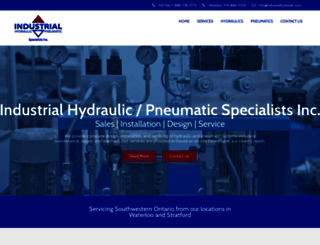 industrialhydraulic.com screenshot