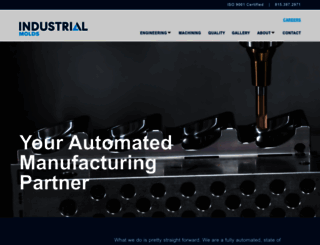 industrialmolds.com screenshot