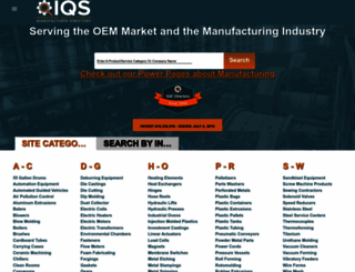 industrialquicksearch.com screenshot