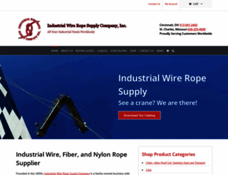 industrialrope.com screenshot