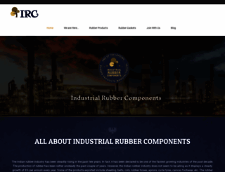 industrialrubbercomponents.com screenshot