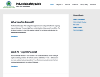industrialsafetyguide.com screenshot