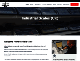 industrialscales-uk.co.uk screenshot
