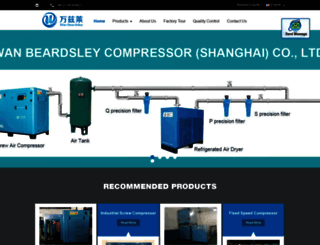 industrialscrewcompressor.com screenshot
