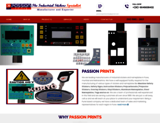 industrialstickerspune.com screenshot