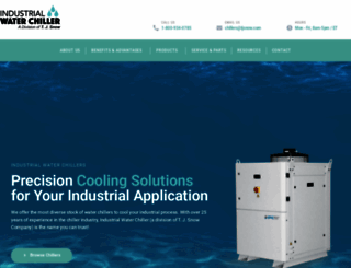 industrialwaterchiller.com screenshot