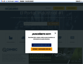 industriamaquiladora.com screenshot