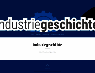 industriegeschichte.net screenshot