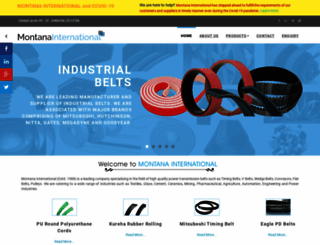industriesbelts.com screenshot