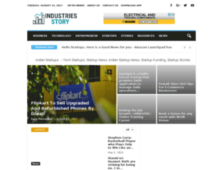 industriesstory.com screenshot