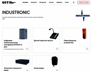 industronic.ru screenshot