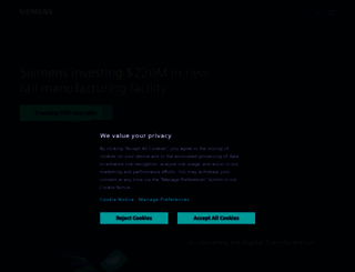 industry.usa.siemens.com screenshot