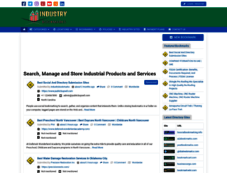 industrybookmarks.com screenshot
