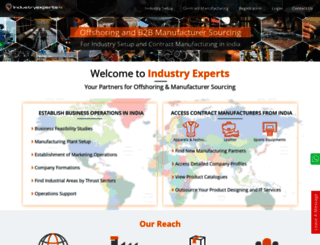 industryexperts.co.in screenshot