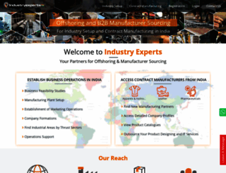 industryexperts.co.in screenshot