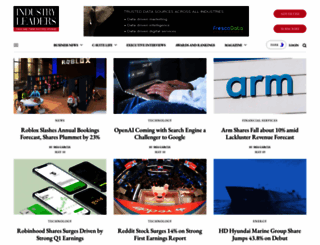industryleadersmagazine.com screenshot