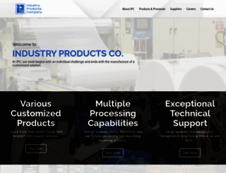 industryproductsco.com screenshot