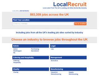 industryrecruit.co.uk screenshot