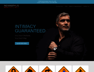 indymensclinic.com screenshot