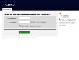 ineance2.iscriba.com screenshot