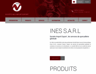 ines-sarl.com screenshot