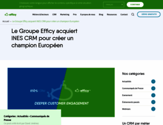 inescrm.fr screenshot