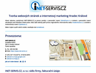 inet-servis.cz screenshot
