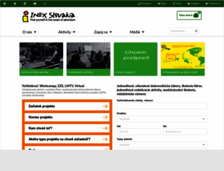 inex.sk screenshot