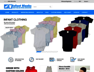 infantblanks.com screenshot
