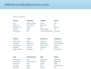 infantconstipationcure.com screenshot