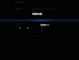 infectedproject.wordpress.com screenshot