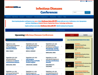 infectiousconferences.com screenshot